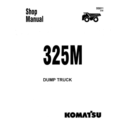 Komatsu 325M Dump Truck (Haulpack) Service Repair Manual