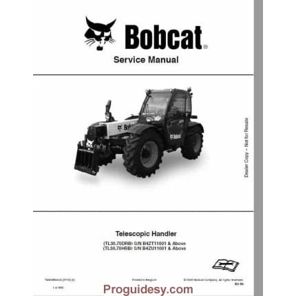 Bobcat TL30.70 versa HANDLER Telecospic Service Repair Manual