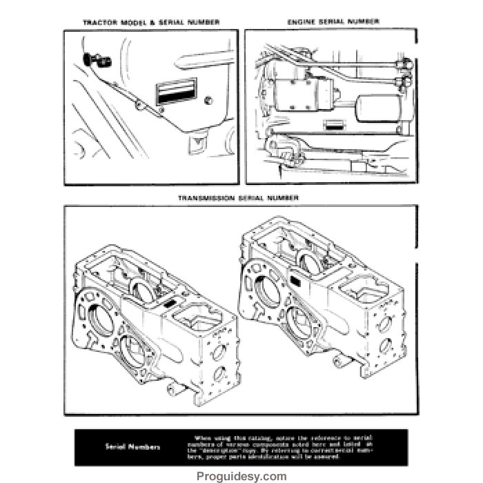 1 Case 480K Wheel Tractor Parts Catalog Manual