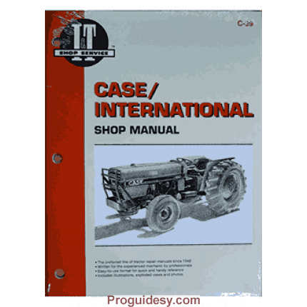 Case International 385 885 Tractor Service Repair Manual 1